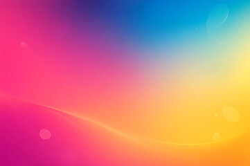 Colorful Gradient Abstract Background with Soft Bokeh