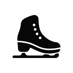 Ice Skate Shoes vector icon