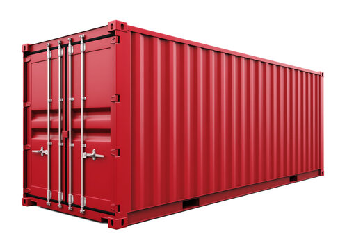 recommend clip art: Red Shipping Container Isolated on Transparent Background PNG
                    