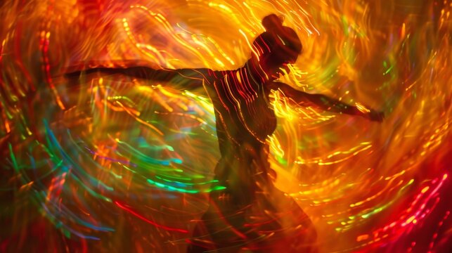 Enchantment in Motion: Vibrant Ecstatic Dance Encounter