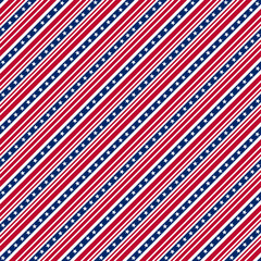 USA stripes seamless pattern
