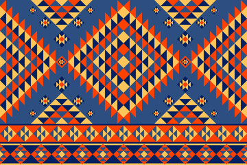 Colorful Ethnic seamless pattern