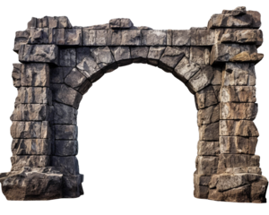 An ancient stone archway showcasing intricate masonry and weathered , ideal for architecture and historical themes.