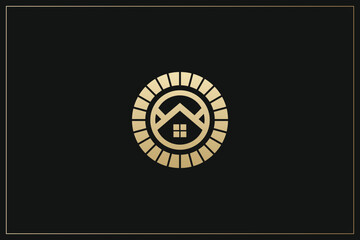 Home Building Logo Modern Structure