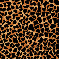 Leopard pattern seamless background and printing or home decorate and more.