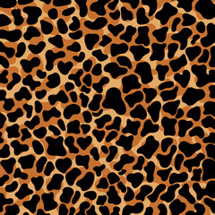 Leopard pattern seamless background and printing or home decorate and more.