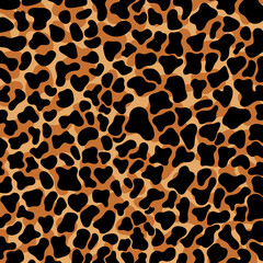 Leopard pattern seamless background and printing or home decorate and more.