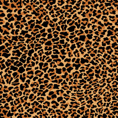 Leopard, cheetah pattern seamless background and printing or home decorate and more.