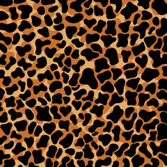 Leopard pattern seamless background and printing or home decorate and more.