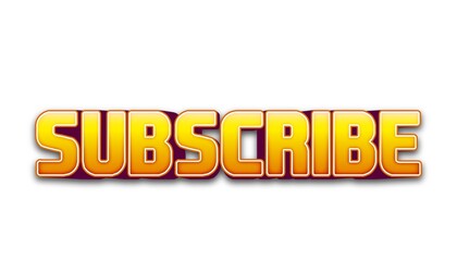 3d subscribe now button united state design  - 1