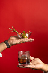 mano cebolla gibson martini