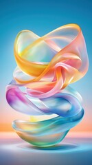 Fototapeta premium Abstract the background with vivid colors and a dramatic motion blur