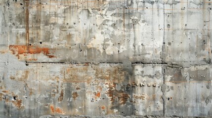 Concrete wall with urban textures.