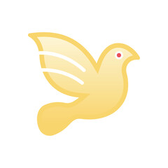 Dove vector icon