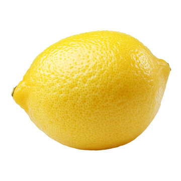 Yellow, Lemon Isolated PNG transparent background