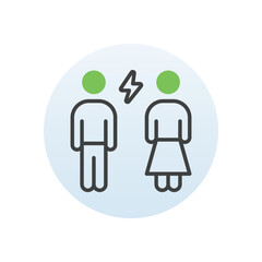 Family Issues vector icon