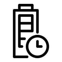 Charging time icon