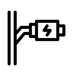 Charging wall icon