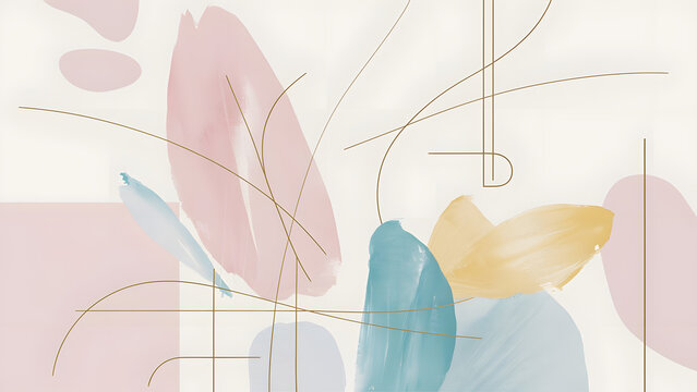 **Image Name:** Abstract Floral Whispers in Pastel Harmony

**Tags:** abstract, floral, pastel, watercolor, botanical, art, background, design, pattern, texture, modern, elegant, soft, delicate, femin