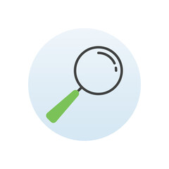 Magnifying Glass vector icon
