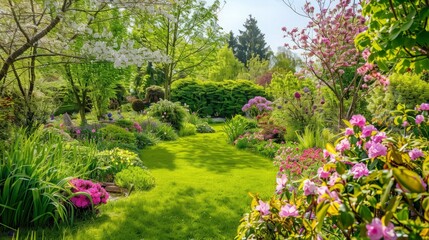 A Springtime Garden