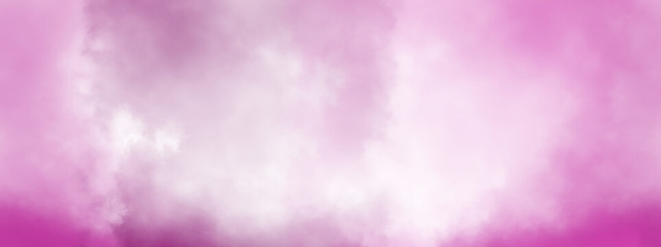 Pink Color Smake Fog or smoke isolated transparent background. White vector cloudiness, mist or smog background. PNG image