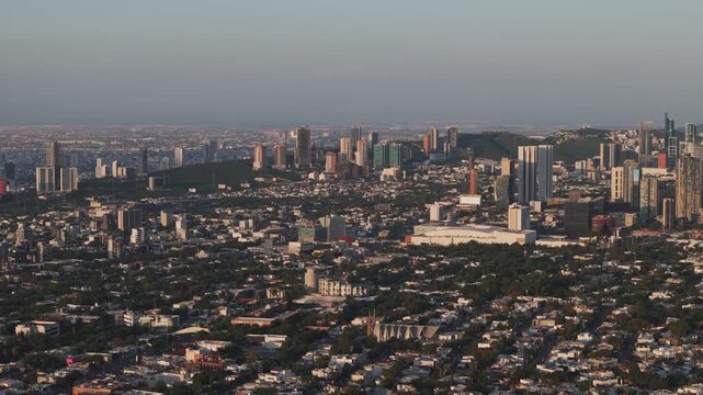 Atardecer en Ciudad de Monterrey, Nuevo Leon