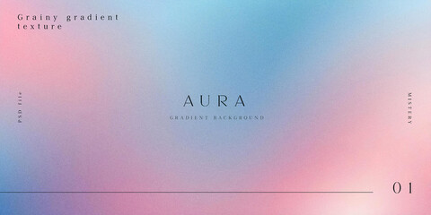 Gradient blur pink blue abstract background