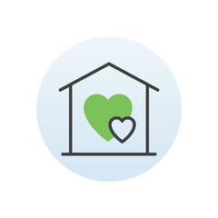  Shelter vector icon