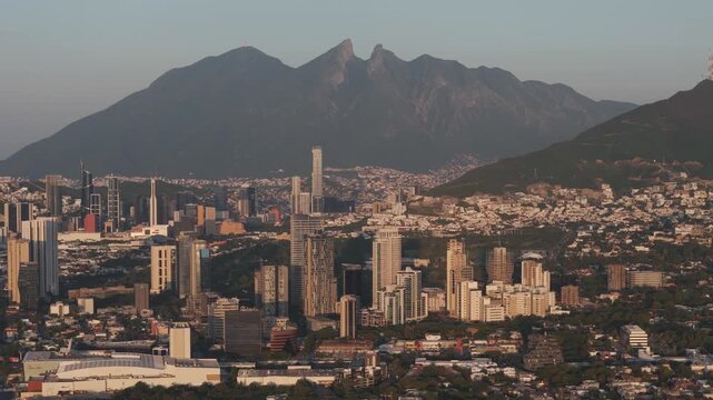 Atardecer en Ciudad de Monterrey, Nuevo Leon