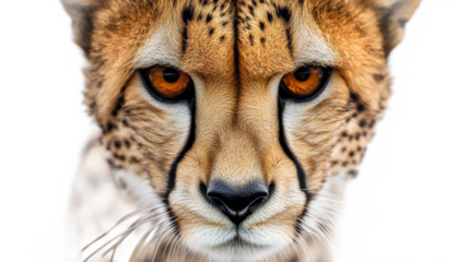 Close-Up of a Cheetah's Face