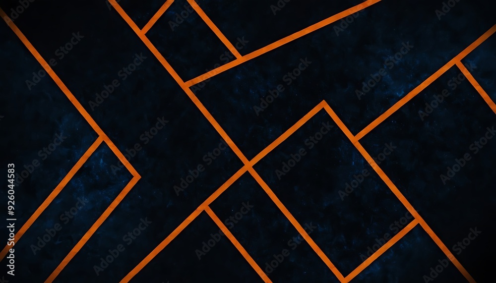 Fototapete triangle geometrical modern business presentation design template, abstract pattern for any backgrou