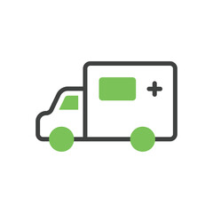  Ambulance vector icon