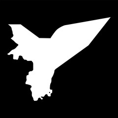 Marib governorate, administrative division of the country of Yemen. Vector illustration.