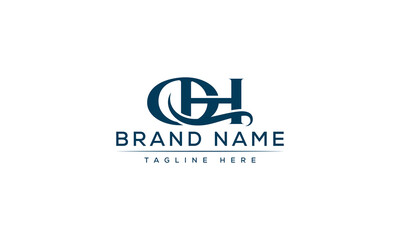 Logo design letter QH . Elegant modern. Vector template.