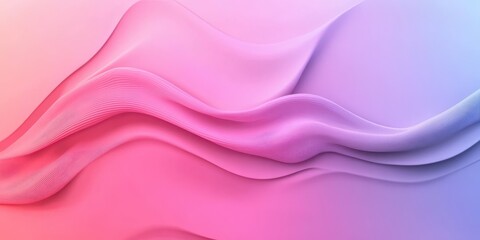 Obraz premium Trendy minimalistic gradient background with soft flowing textures in shades of pink and purple