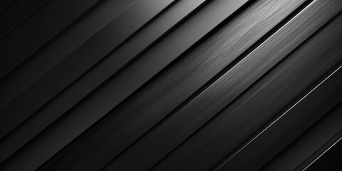Obraz premium Trendy minimalistic metallic surface with sleek diagonal lines in dark tones