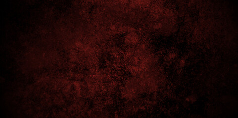Fototapeta premium Abstract Dark red background with scratches concreate wall retro old slate grunge backdrop texture. Black and red concrete wall High Resolution on charcoal color vintage Cement and Concrete texture.