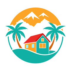 Real Estate Company Logo Design - Vector SVG, Cut Files for Cricut & Silhouette, Clipart, and T-Shirt Graphics