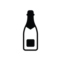 Champagne vector icon
