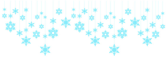 Snowflake for Christmas illustration vector with transparent background .eps