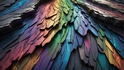 Obraz premium Webseiten Hintergrund Design Grafik Präsentation - Textur - alte bröckelige Struktur - Regenbogenfarben