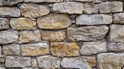 Fototapeta premium A rustic, stone wall background with visible texture, perfect for natural and historical designs