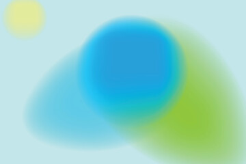 Soft Green Blue Abstract Background Color. Dynamic and eye-catching visual to enhance work.