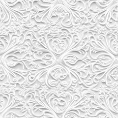 オプティカルイリュージョンレースパターン