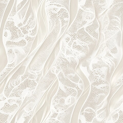 リボンウェーブレースパターン