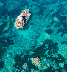 Emerald Sardegna water and coast