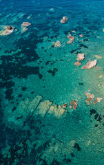 Emerald Sardegna water and coast