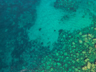 Emerald Sardegna water and coast