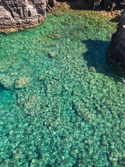Emerald Sardegna water and coast